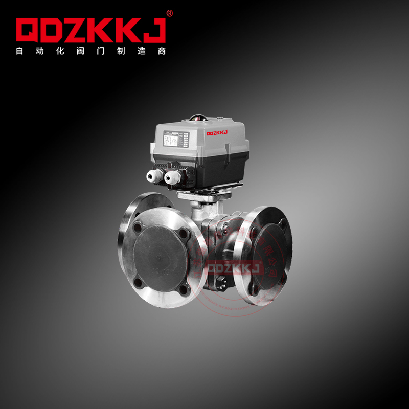 電動(dòng)快開三通球閥 QDZK-Q944/5F-16P