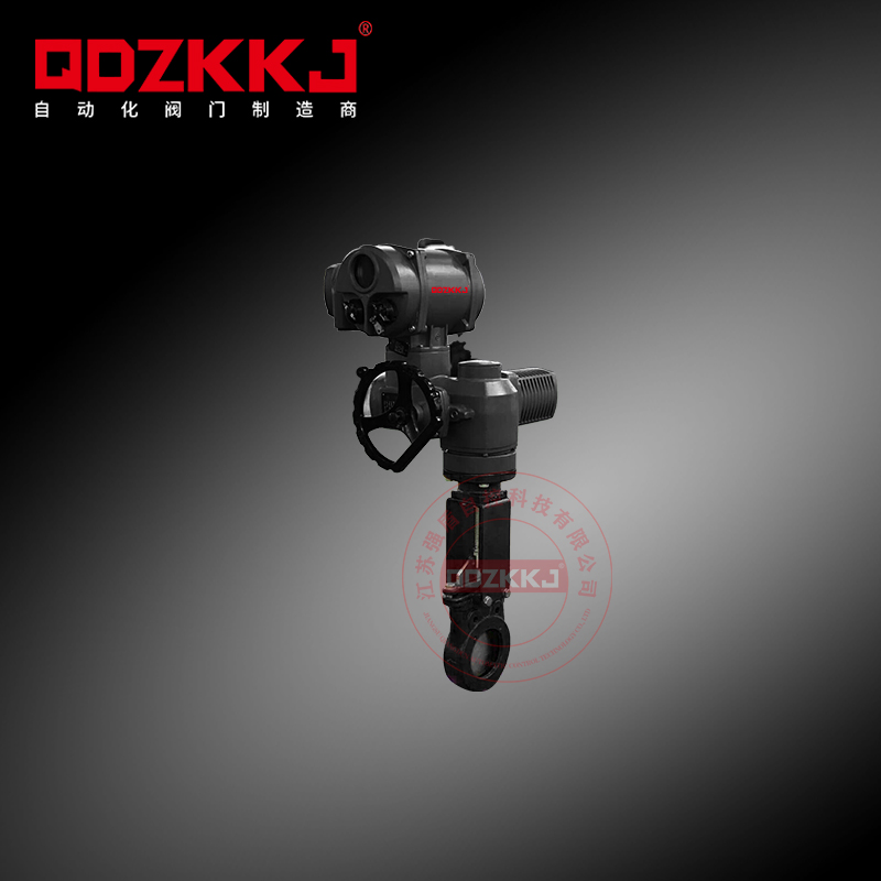 電動鑄鋼刀閘閥 QDZK-Z973H-16C
